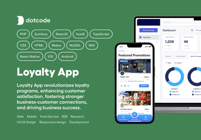 Loyalty Program SaaS - Ergonomie (UX / UI)