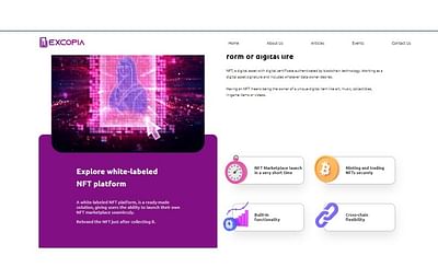 NFT Marketplace Web application - Développement Blockchain