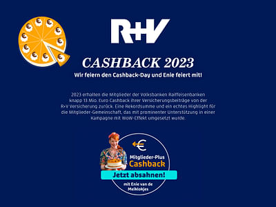 R+V-Cashbackkampagne 2023 - Social Media