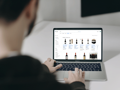 Shopping para eCommerce de venta de vinos - Publicidad