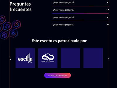 Desarrollo web - Evento Community day chile AWS - Website Creation