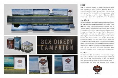 BOX DIRECT - Publicidad