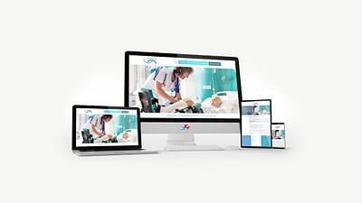 Webdesign en webapplicatie voor ziekenhuis - Application web