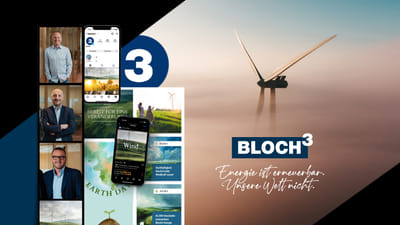 BLOCH3 - Complete Rebranding with Multi-Stakeholder Coordination - Werbung