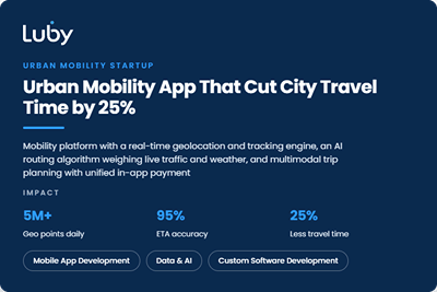 AI Routing That Cut City Travel Time by 25% - Application mobile