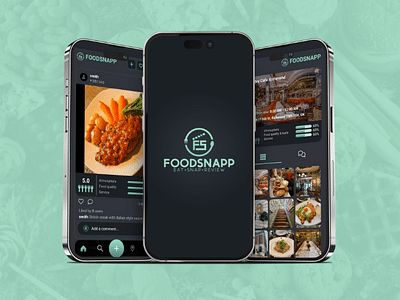 FoodSnapp Mobile Application - Web Application