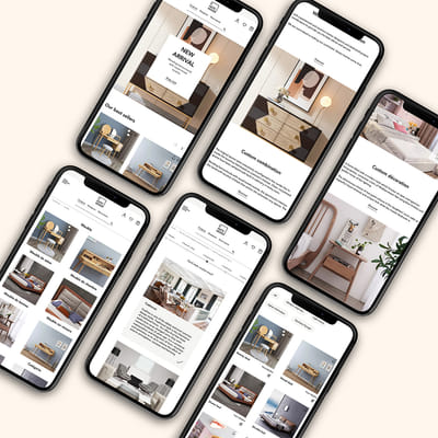 Site web U home Design - Design & graphisme
