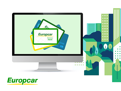 Europcar : maintenance site web & motion design - Animation