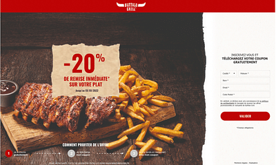 BUFFALO GRILL : Drive to store - Content-Strategie