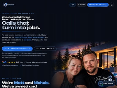 AI-ready website for Next Genesis Sites - Création de site internet