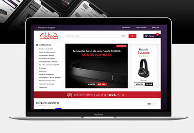 Addison Électronique - E-commerce
