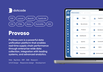 Supply Chain Performance App - Cloud Consulting