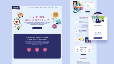 Cambridge Weight Plan - Microsite - Webseitengestaltung