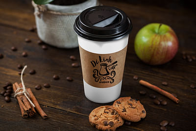 Di Linh Coffee Branding - Textgestaltung