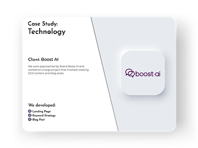 Case Study - Volume blog posts for Boost.ai - Content-Strategie