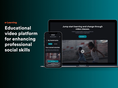 Spotlight: Educational video platform development - Application web