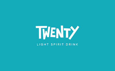 Twenty 'Light Spirit Drink' - Graphic Identity