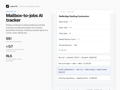 Mailbox-to-jobs AI tracker - Artificial Intelligence
