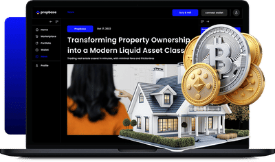 Propbase - No code MVP Real Estate Marketplace - Website Creation