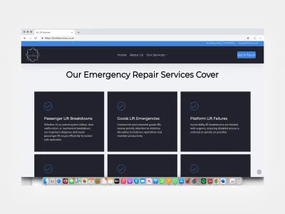 BS Lift Services Website Design & Build - SEO
