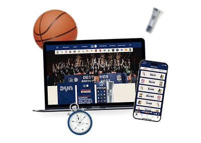 Datengetriebene Sportainment-Plattform - Application web