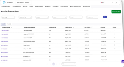 Truebooks - Software Development