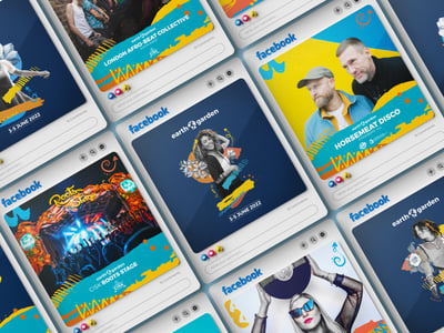 Brand, Marketing & Festival Organisation – Earth Garden - Motion Design