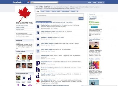 Facebook Page Letter Bombing - Advertising