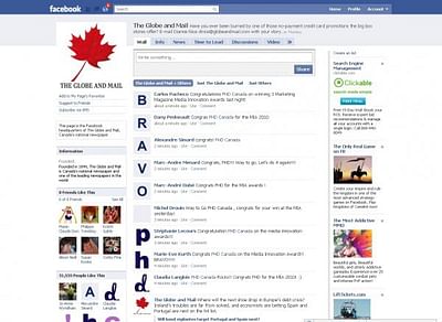 Facebook Page Letter Bombing - Publicité