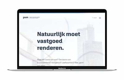 Corporate website PVM - Website Creatie