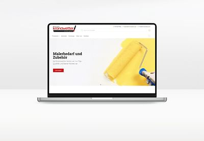 Onlineshop für Malerbedarf Kronawetter - E-Commerce