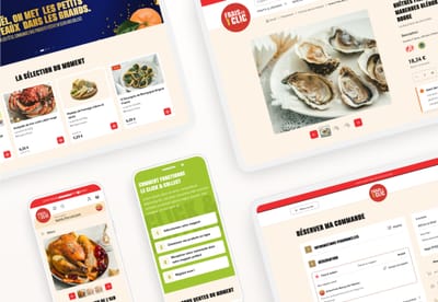 Grand Frais et Fresh / commande festive - Web Application