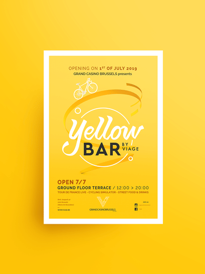 Pop up Bar Viage - naming - identity - com. - Publicité