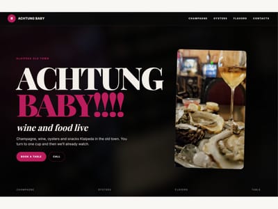 Achtung Baby - Creazione di siti web