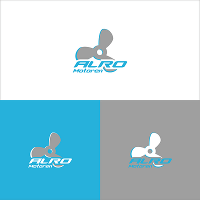 Logo voor Alro Motoren - Identité Graphique