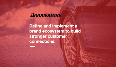 BRIDGESTONE - Build stronger customer connections - Ergonomie (UX / UI)