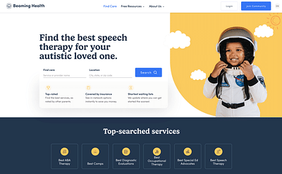 Healthcare platform for autism children - Desarrollo de Software