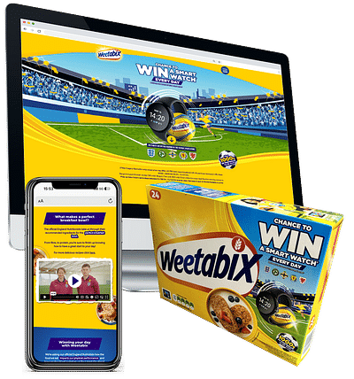Weetabix on-pack promotion - Digital Strategy