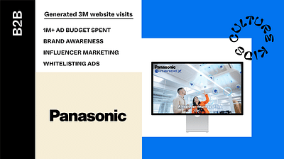 Panasonic - Media Buying & Influencer Marketing - Réseaux sociaux