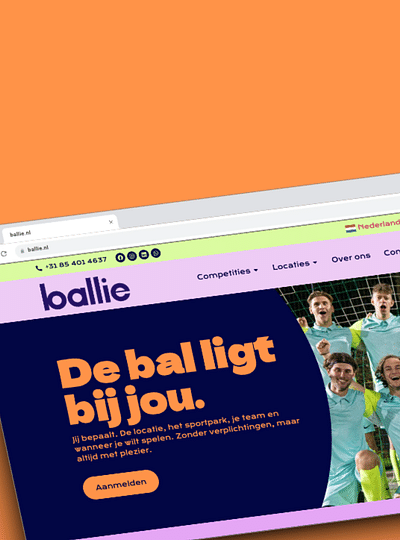 Ballie - Website Creatie