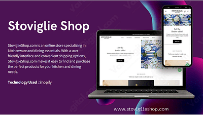 Stoviglie Shop - Applicazione web