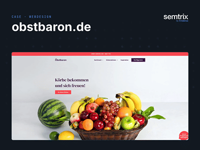 obstbaron.de Webdesign - Webseitengestaltung