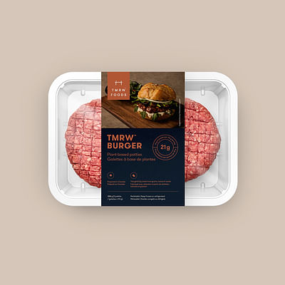 Vegan Burger: Packaging & Food Photography - Branding & Positioning
