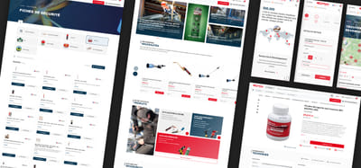 Refonte e-commerce Guilbert Express - Ergonomie (UX/UI)
