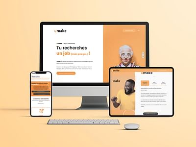 Site web Umake - Création de site internet