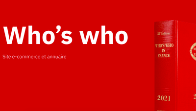 Who’s who - Site e-commerce - Application web