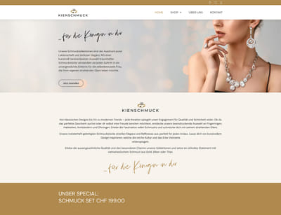 Kienschmuck – WooCommerce Onlineshop - E-Commerce