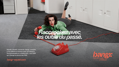 Rebranding, déploiement & campagne de lancement - BANGR. - Publicité