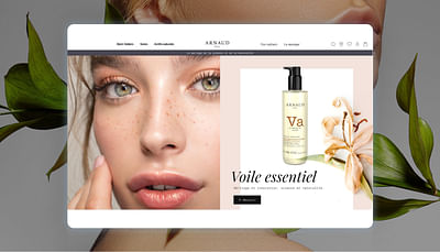 Arnaud Paris - Redesign site e-commerce - E-commerce
