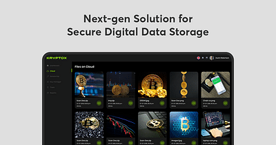 Next-gen Solutions for Secure Digital Storage - Web Applicatie